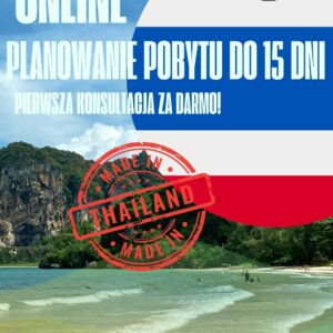 Konsultacja Podróżnicza: Tajlandia do 15 dni